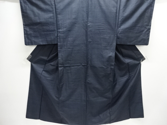 JAPANESE KIMONO / ANTIQUE MENS ENSEMBLE KIMONO / SILK / TSUMUGI